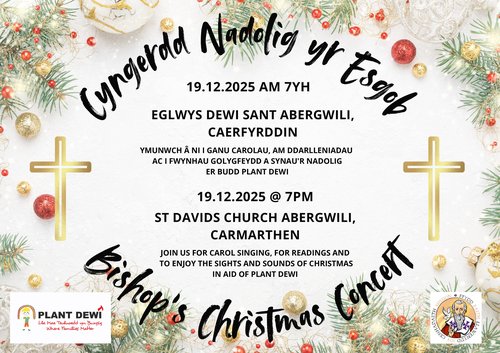 2025 Bishops Carol service invite