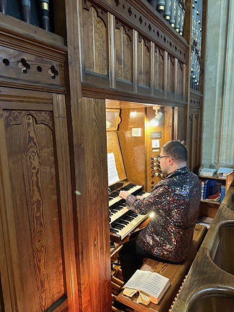 Daniel Smith [organist Holy Trinity Aberystwyth]