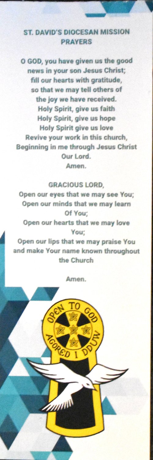 Mission Prayers Bookmark [E]