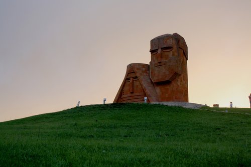 Nagorno-Karabakh statue