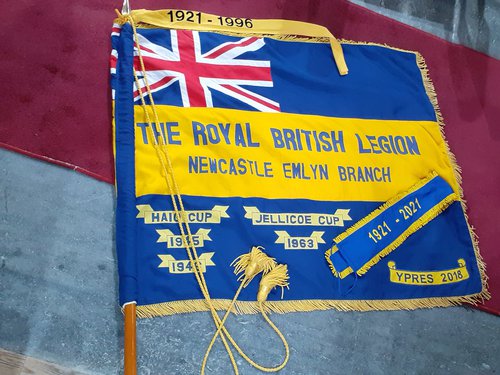 RBL Newcastle Emlyn Flag