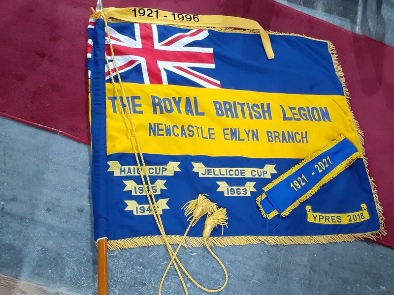 RBL Newcastle Emlyn Flag