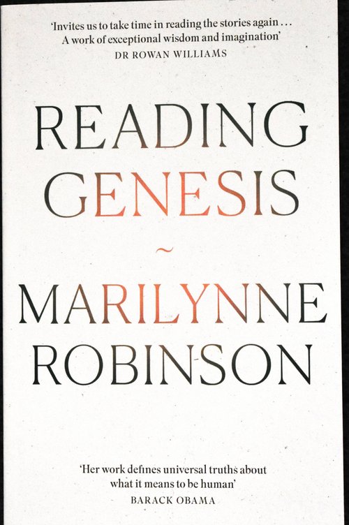 Reading Genesis (book cover)