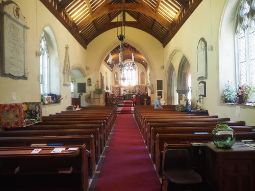 St Brynach church, Nevern [Interior]