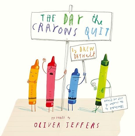 The Day the Crayons Quit [book cover]