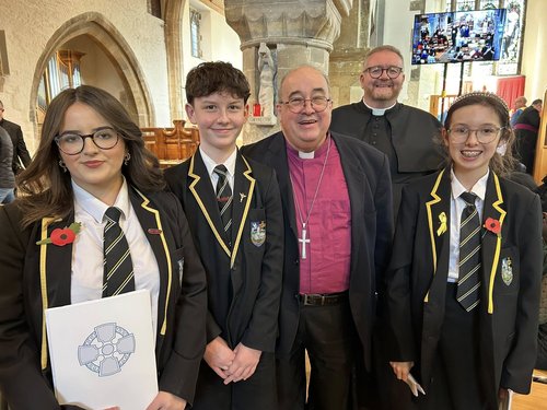 YPD students at enthronement