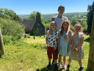 Llanddewi Velfrey churchyard2