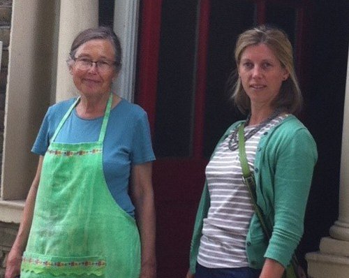 Polly Zipperlen and her Mum