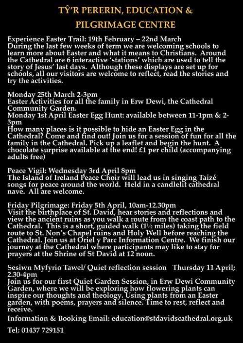 Cathedral Easter Events 2024 P4