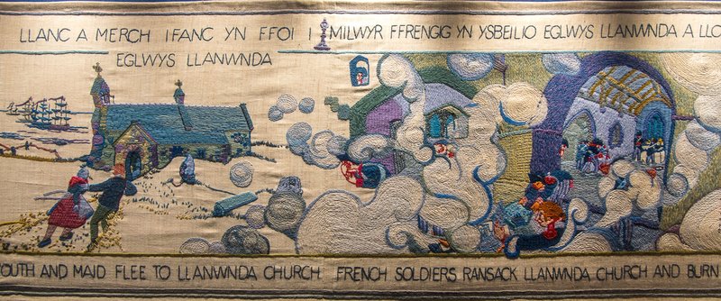 Fishguard Tapestry [Llanwnda church]